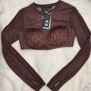 Ivy Park Monogram Crop Top